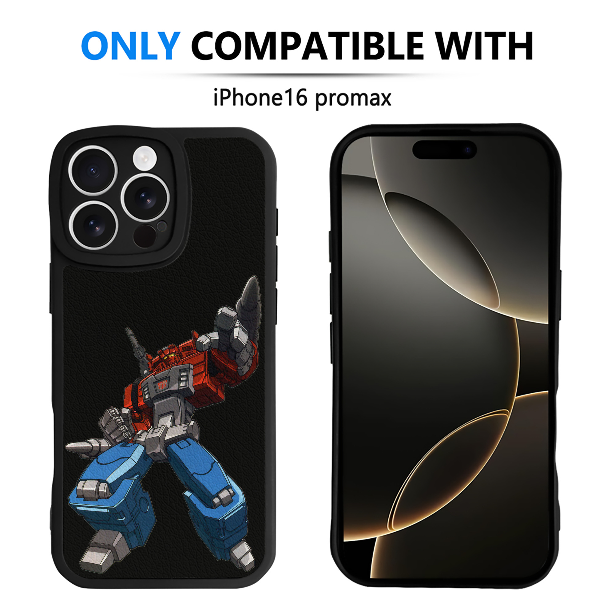 （画像用）  【iPhone 16シリーズ対応】シリコンスマホケース（レザー調） 材質：シリコン